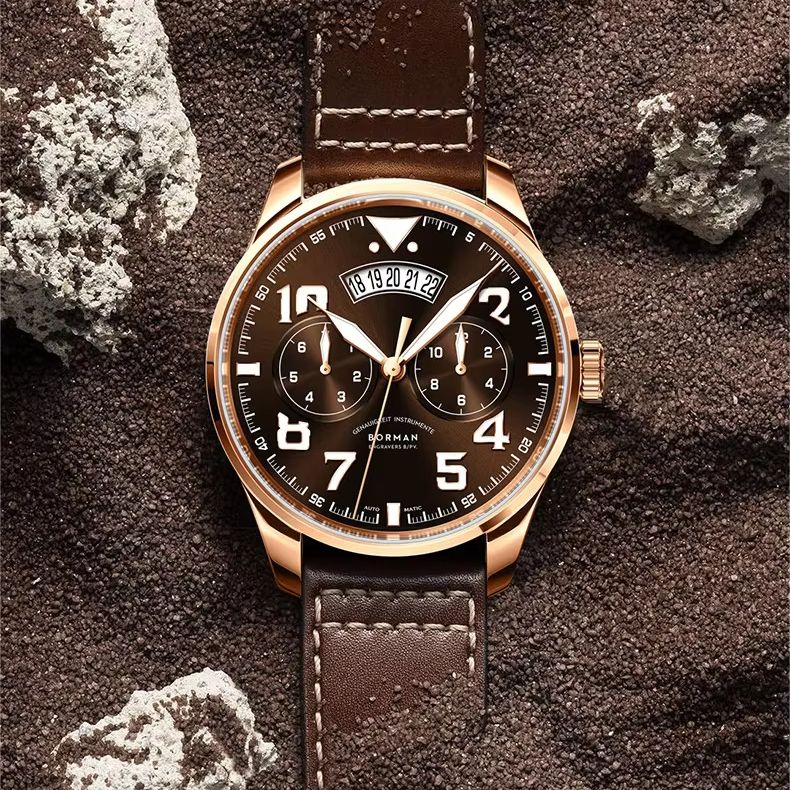 Vintage Fashion Week - BORMAN 남성용 자동 시계 빈티지 42mm