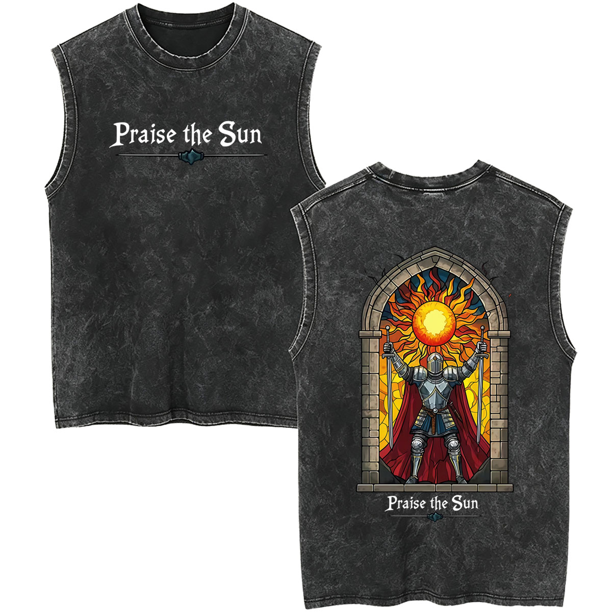 Vintage Fashion Game - 게임 Dark Souls Praise The Sun