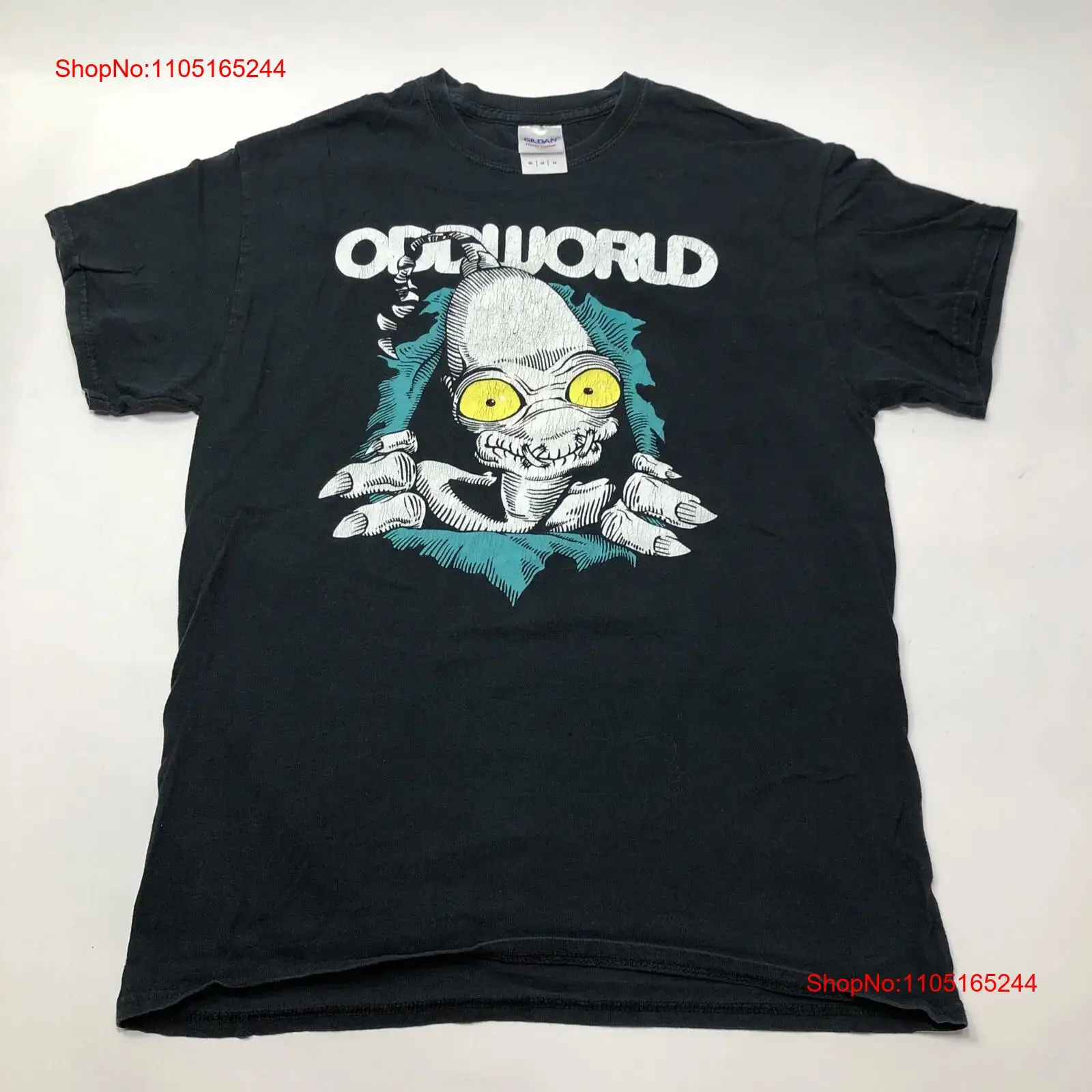 Vintage Fashion Game - Oddworld Abe 빈티지 비디오 게임 프로모션