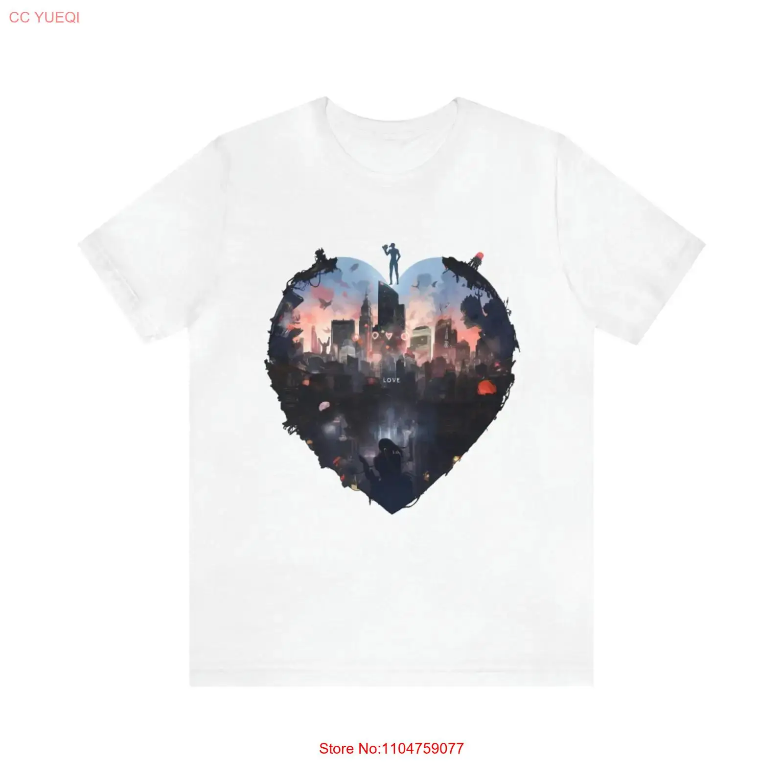 Vintage Fashion New York - I Heart New York City 화이트