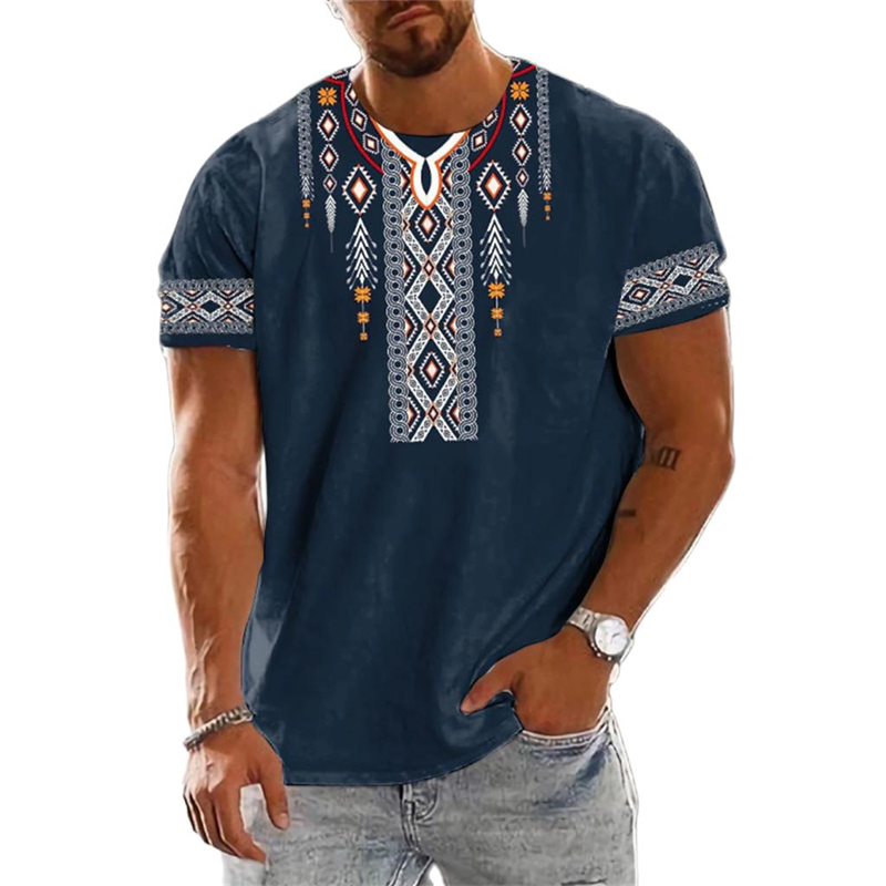 Vintage Fashion Trends 2025 - 트렌드 2025 빈티지 에스닉 그래픽 티셔츠