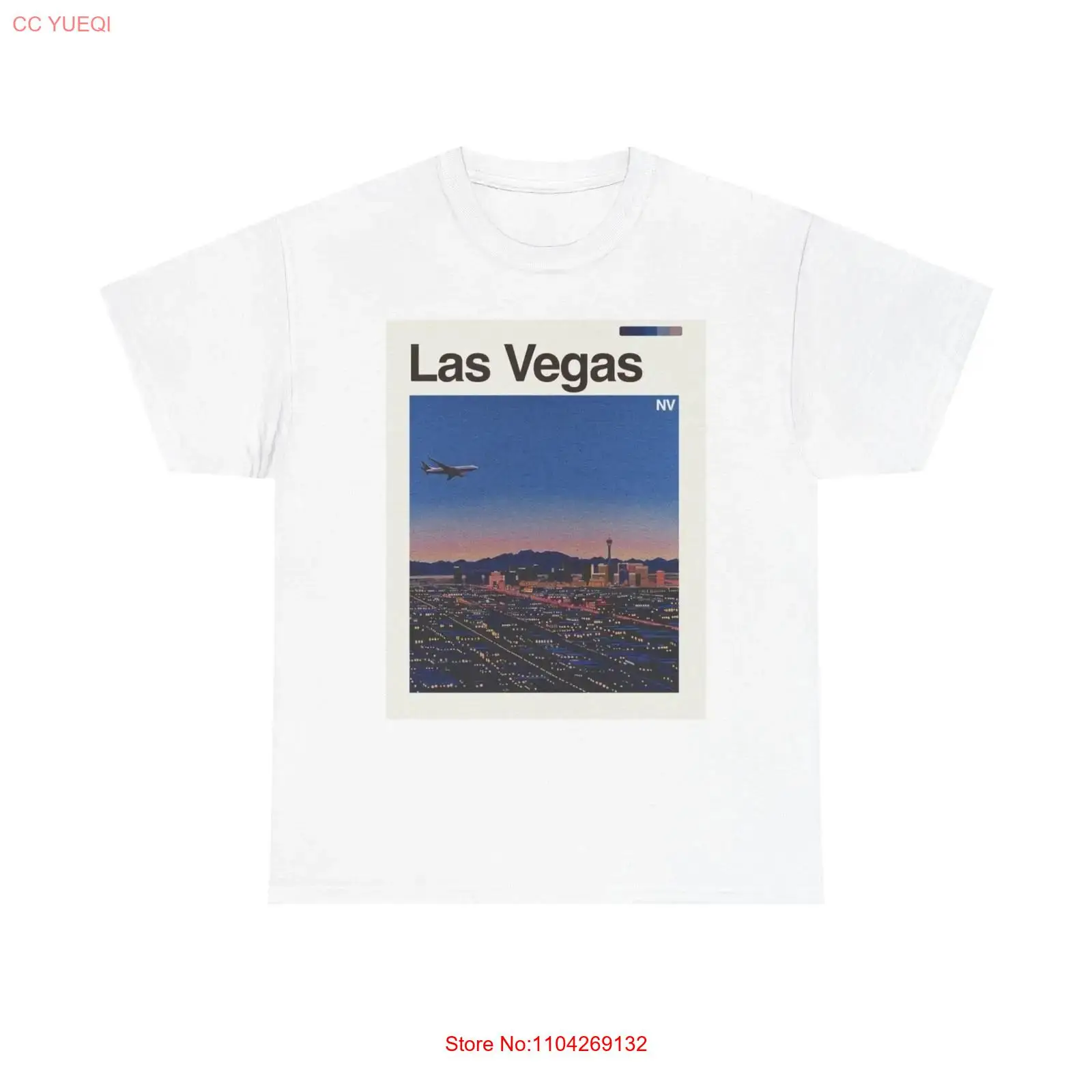 Vintage Fashion Las Vegas - 라스베가스 레트로 티셔츠 코튼 의류 뉴