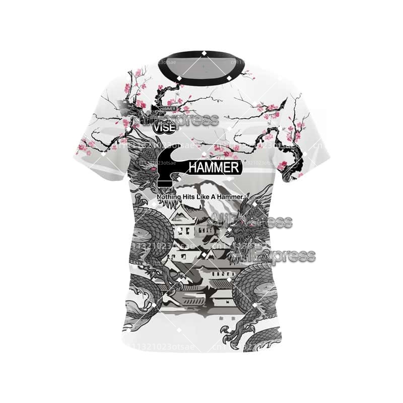 남성용 프린트 볼링 스포츠 셔츠 반팔 퍼포먼스 스포츠  - Bowling Shirt Camp 리뷰 및 가격