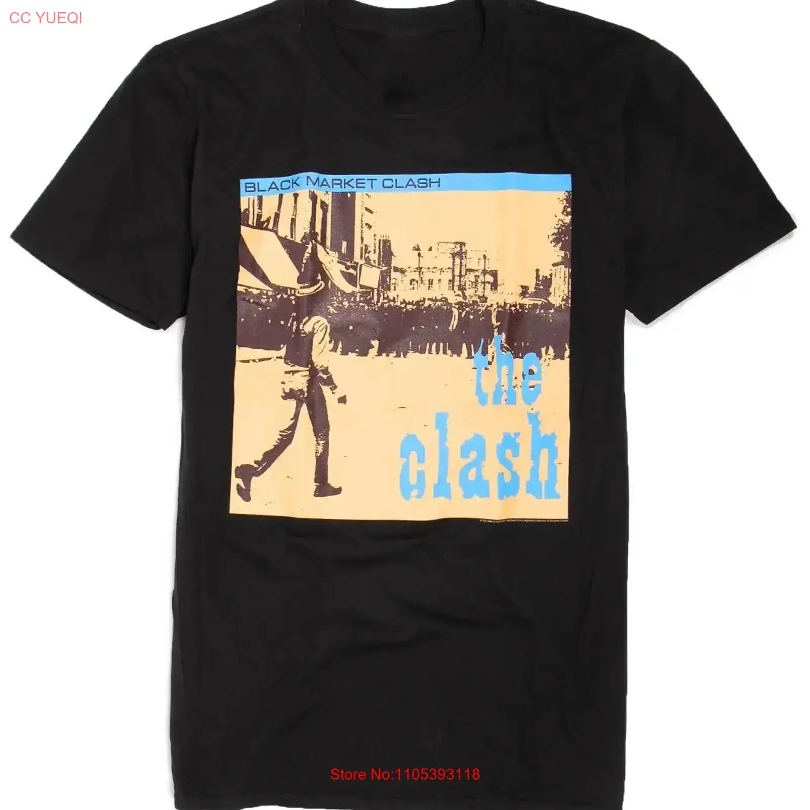 레어 더 클래시 티셔츠 블랙 마켓 크래쉬 S 234XL - Vintage Fashion Market 리뷰 및 가격