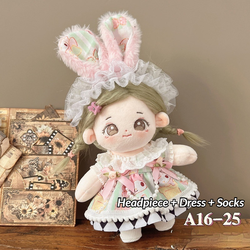 중국 스타일 Hanfu 인형 복장 20cm 면화 플러시 - Vintage Fashion Collection 리뷰 및 가격