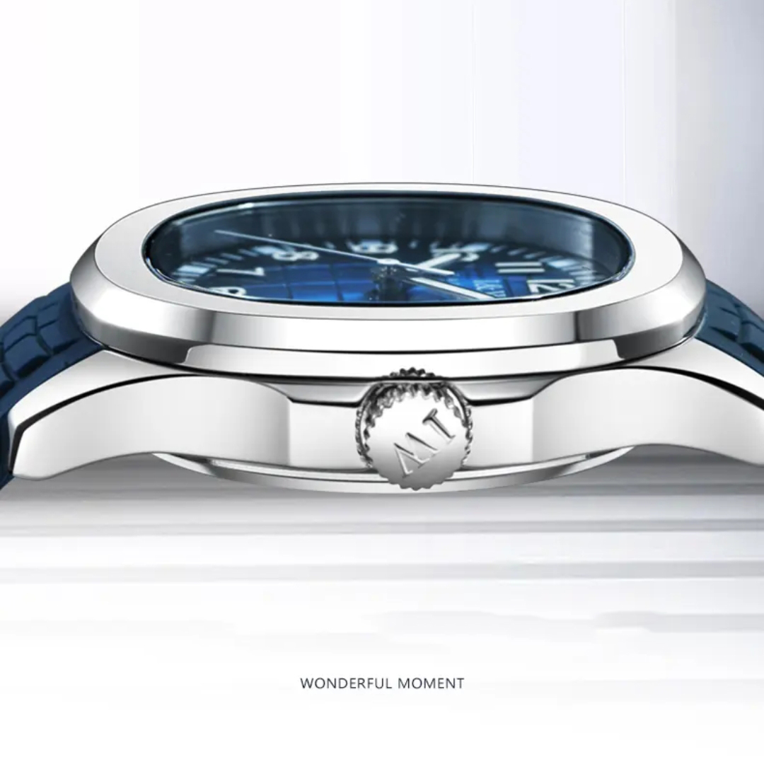 I&W 남성용 자동 시계 42mm 사각형 기계식 손목시 - Vintage Fashion Week 리뷰 및 가격