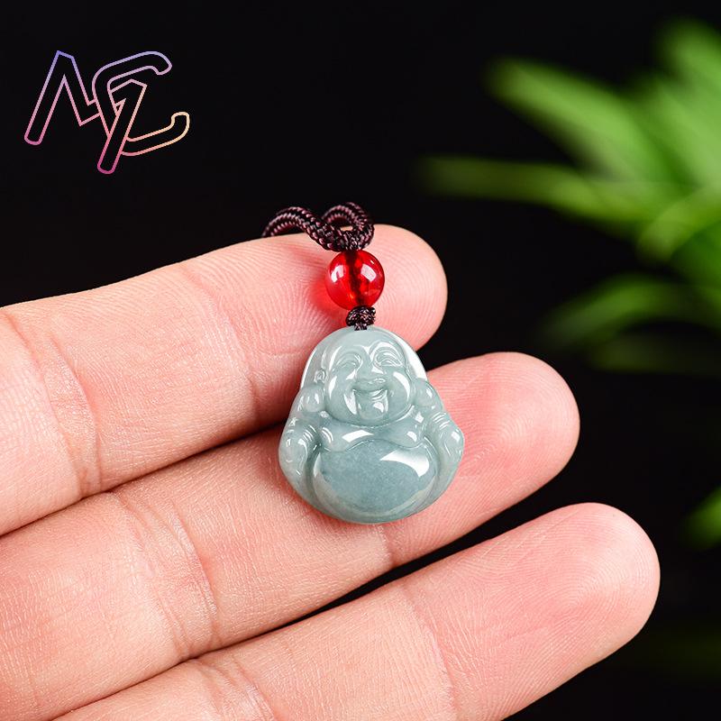 미얀마 경옥 관음 부처님 펜던트 목걸이 빈티지 천연 보 - Vintage Fashion Necklace 리뷰 및 가격