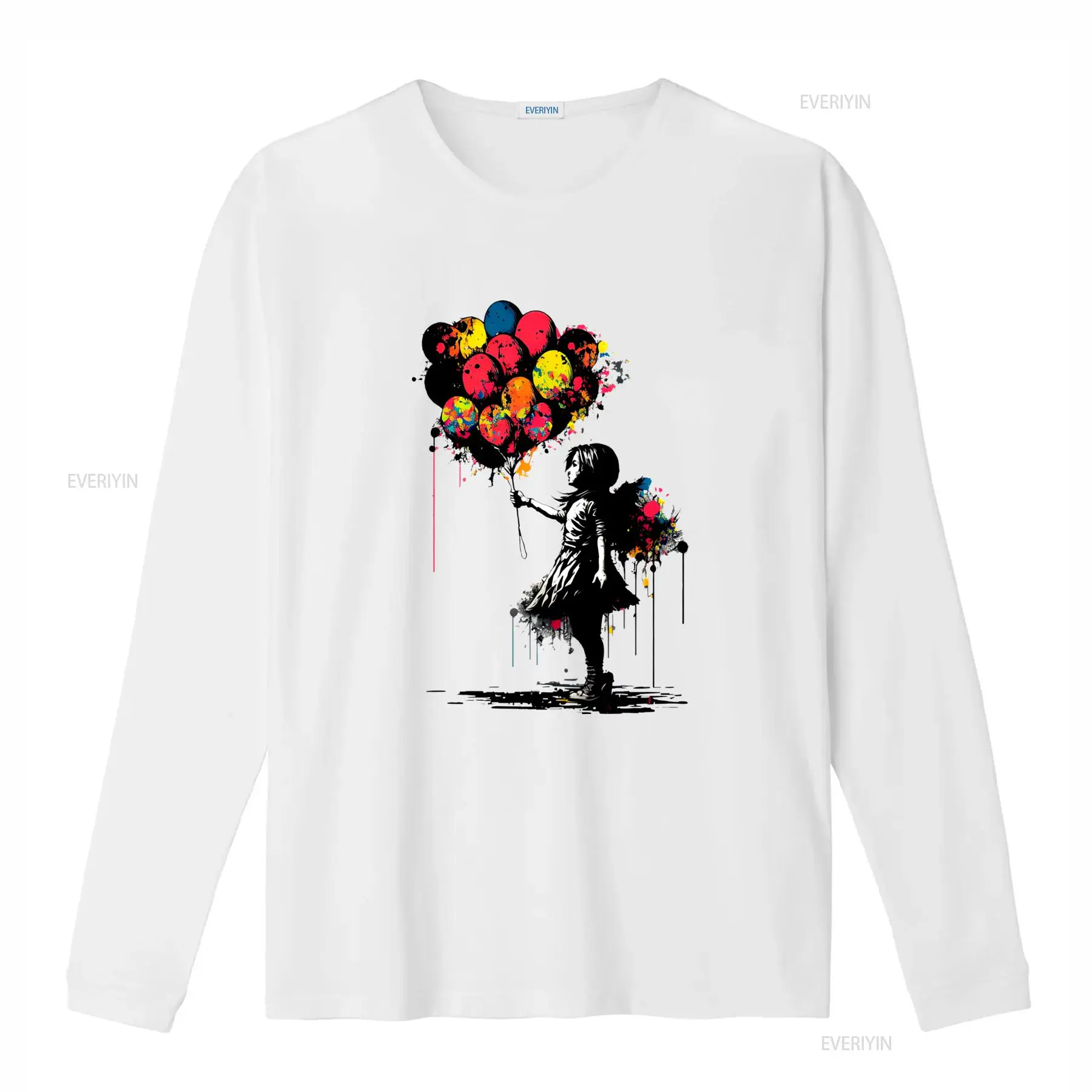 Banksy Peace T 셔츠 Balloon Girl - Vintage Fashion Knitwear 리뷰 및 가격