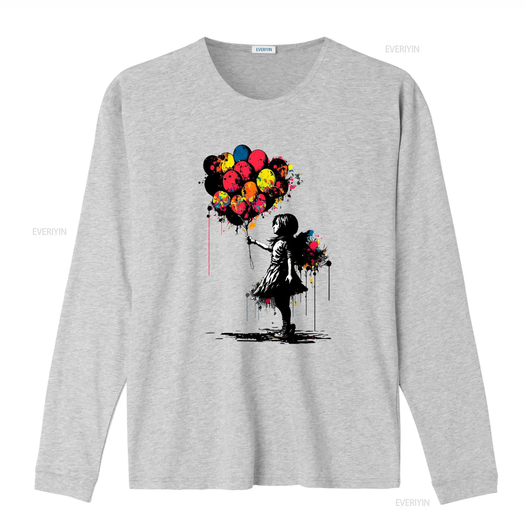 Banksy Peace T 셔츠 Balloon Girl - Vintage Fashion Knitwear 리뷰 및 가격