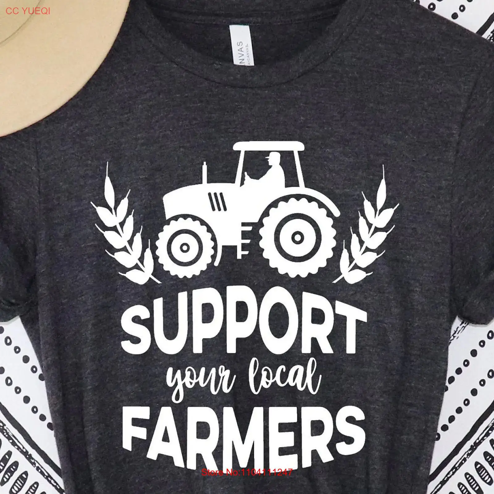 지역 농부들을 지원하세요 셔츠 Farm T Eat Lo - Vintage Fashion Market 리뷰 및 가격