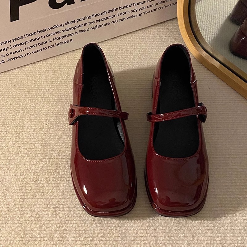 빈티지 메리 제인 작은 가죽 신발 2026 봄/가을 새 - Vintage Fashion In 2026 리뷰 및 가격