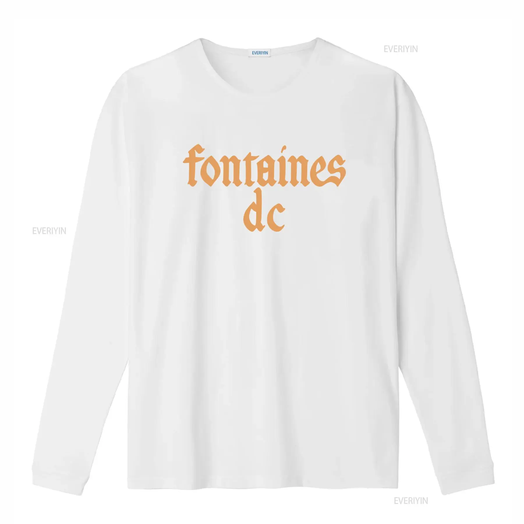 Fontaines D C '고딕 로고' 블랙 티셔츠 새 - Vintage Fashion Knitwear 리뷰 및 가격