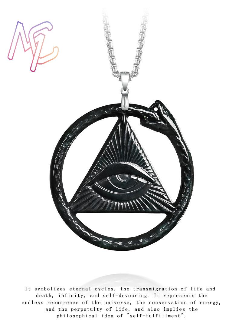 미얀마 경옥 뱀 펜던트 목걸이 액세서리 빈티지 천연 보 - Vintage Fashion Necklace 리뷰 및 가격