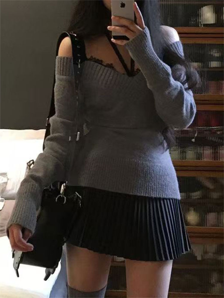 2025 패션 여성 트렌드 섹시 탑 빈티지 브이넥 스웨 - Vintage Fashion Trends 2025 리뷰 및 가격