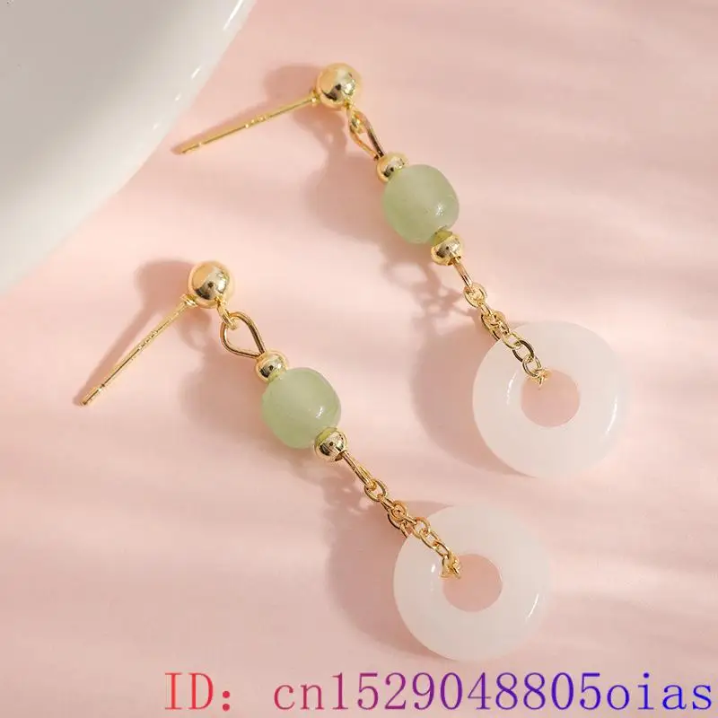 천연 진짜 옥 반지 귀걸이 스톤 부적 빈티지 주얼리 선 - Vintage Fashion Rings 리뷰 및 가격