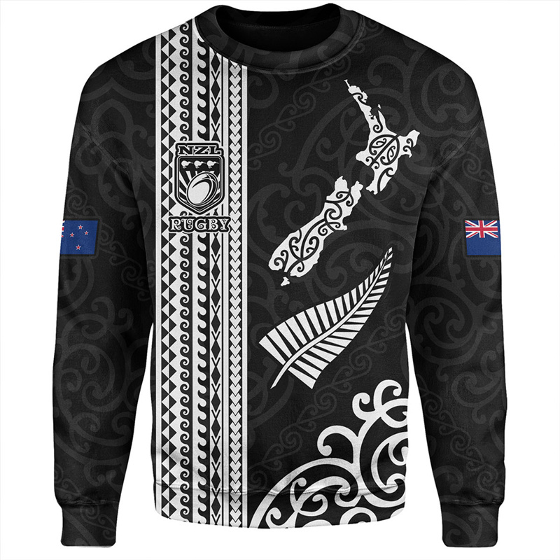 빈티지 3D 마오리 프린트 스웨트 셔츠, NZ 안작 데 - Vintage Fashion Nz 리뷰 및 가격
