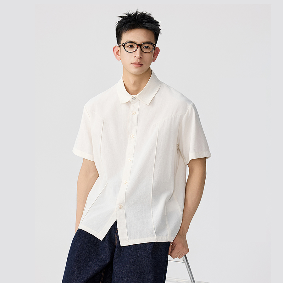 남성 여름 올드 머니 빈티지 패션 루즈 캐주얼 반팔 셔 - Vintage Fashion Old Money 리뷰 및 가격