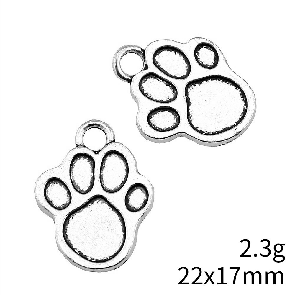 20개, 22x17mm(0.87x0.67인치), 앤티크 - Vintage Fashion Wholesale 리뷰 및 가격