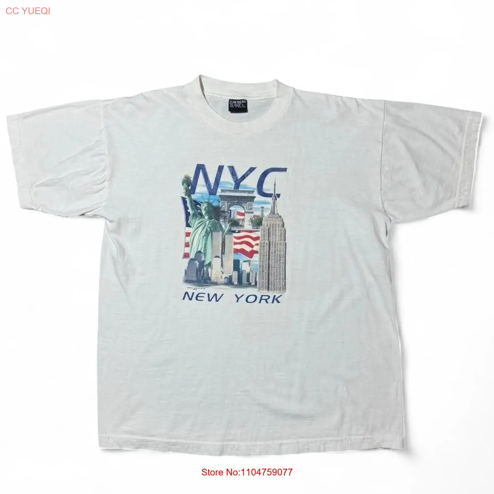 빈티지 Y2K 뉴욕 기념품 트윈 타워 9.11 이전 관 - Vintage Fashion New York 리뷰 및 가격