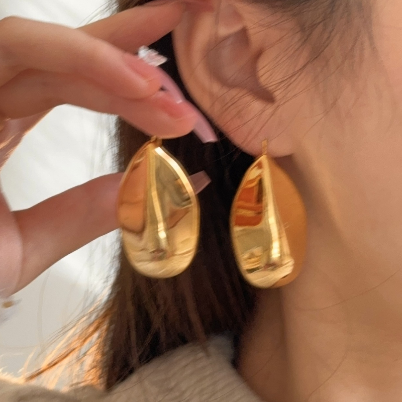 여성을위한 패션 주얼리 빈티지 기질 금속 눈물 귀걸이  - Vintage Fashion Trends 2025 리뷰 및 가격