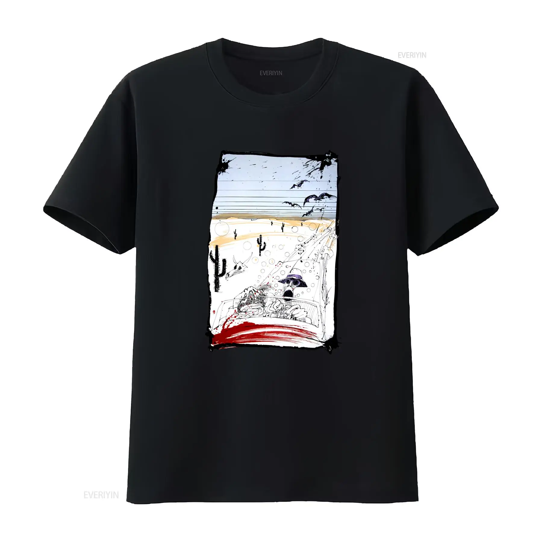 Maglietta Artistica Fear And L - Vintage Fashion Las Vegas 리뷰 및 가격