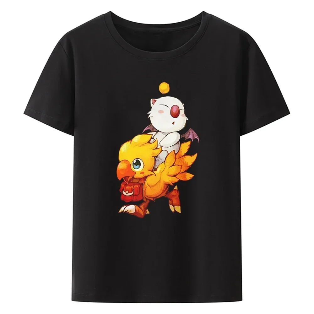 파이널 판타지 게임 초코보 Tshirt 그래픽 여성 탑 - Vintage Fashion Game 리뷰 및 가격